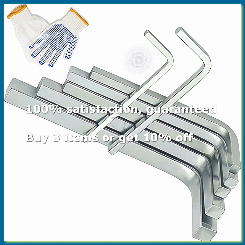 Wrench Set - 7Pcs 사각 헤드 렌치 세트 L자형