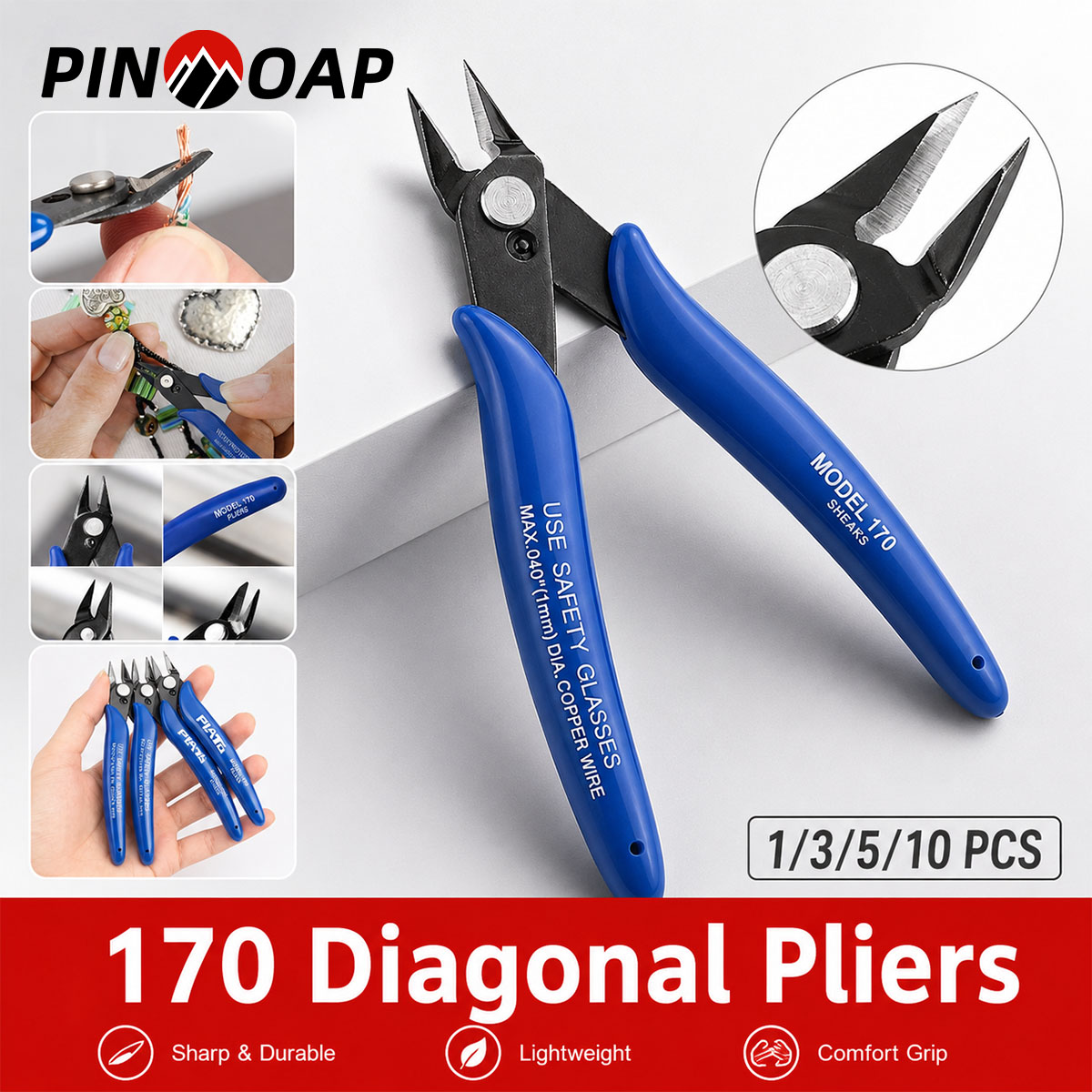 Hand Tools In Workshop - PINMOAP 170 다용도 플라이어, 고강도 스틸