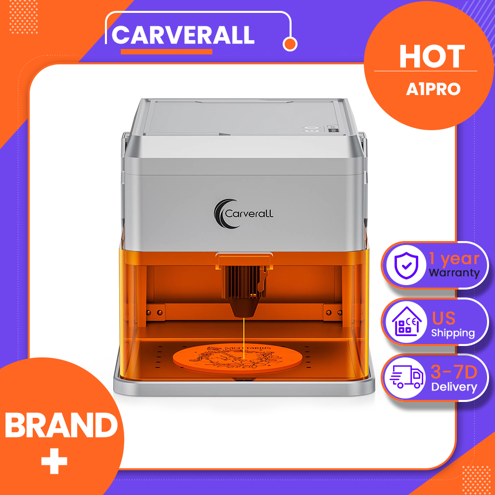 Spirit Level - Carverall A1PRO 10W 레이저 조각기, HD