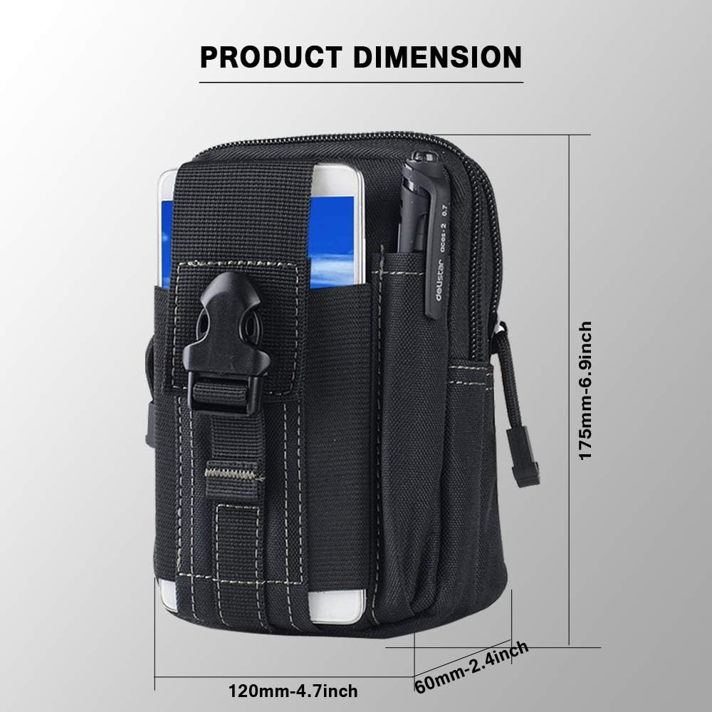 전술 몰리 벨트 파우치 군용 허리 가방 EDC 도구 주 - Tool Bag 리뷰 및 가격