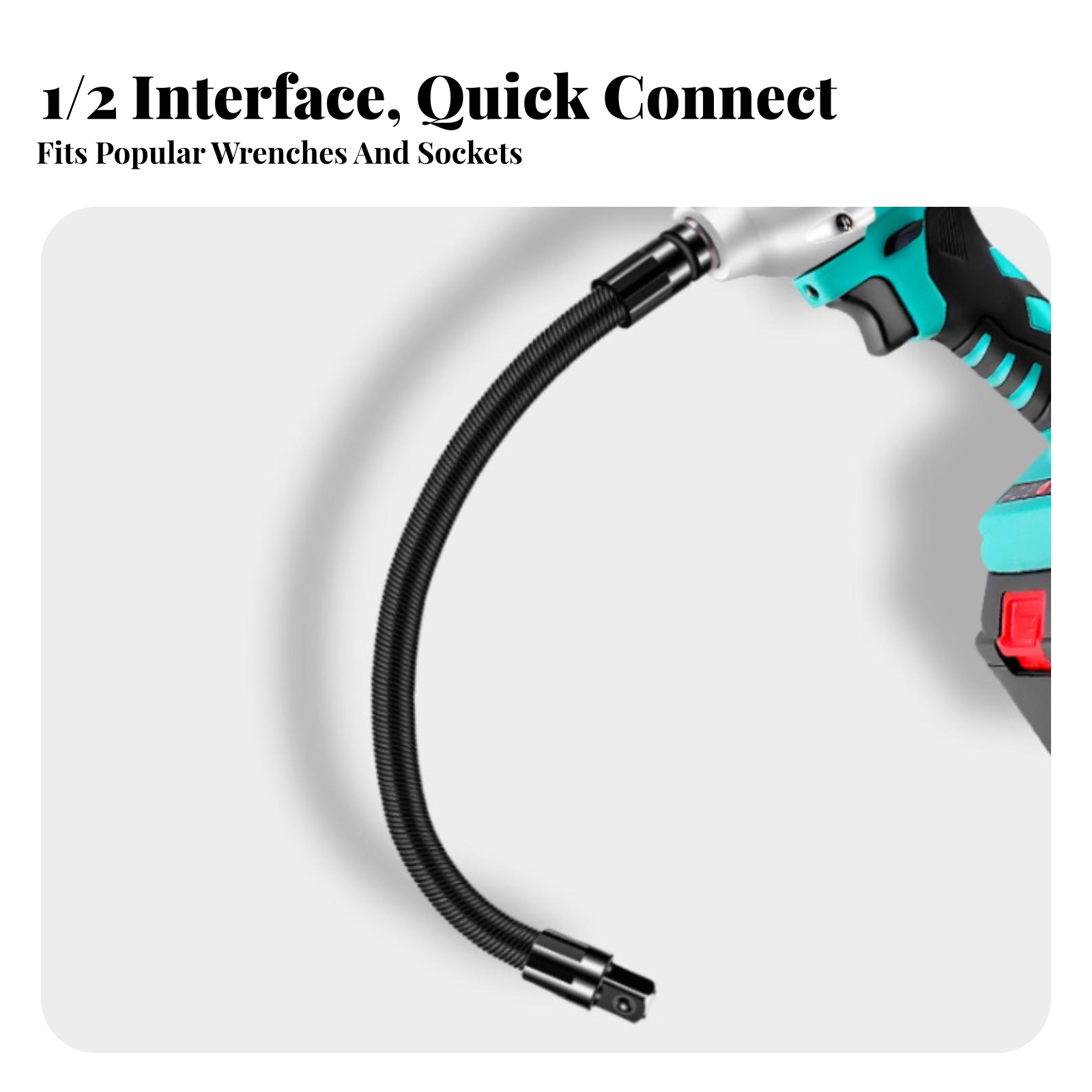 임팩트 렌치 어댑터 리브형 플렉시블 소켓 연장 바 플렉 - Socket Wrench 리뷰 및 가격