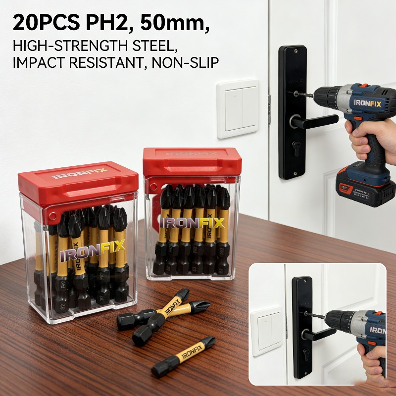 내구성이 뛰어난 PH2 스크루드라이버 비트 20개 세트 - Screwdriver Set 리뷰 및 가격