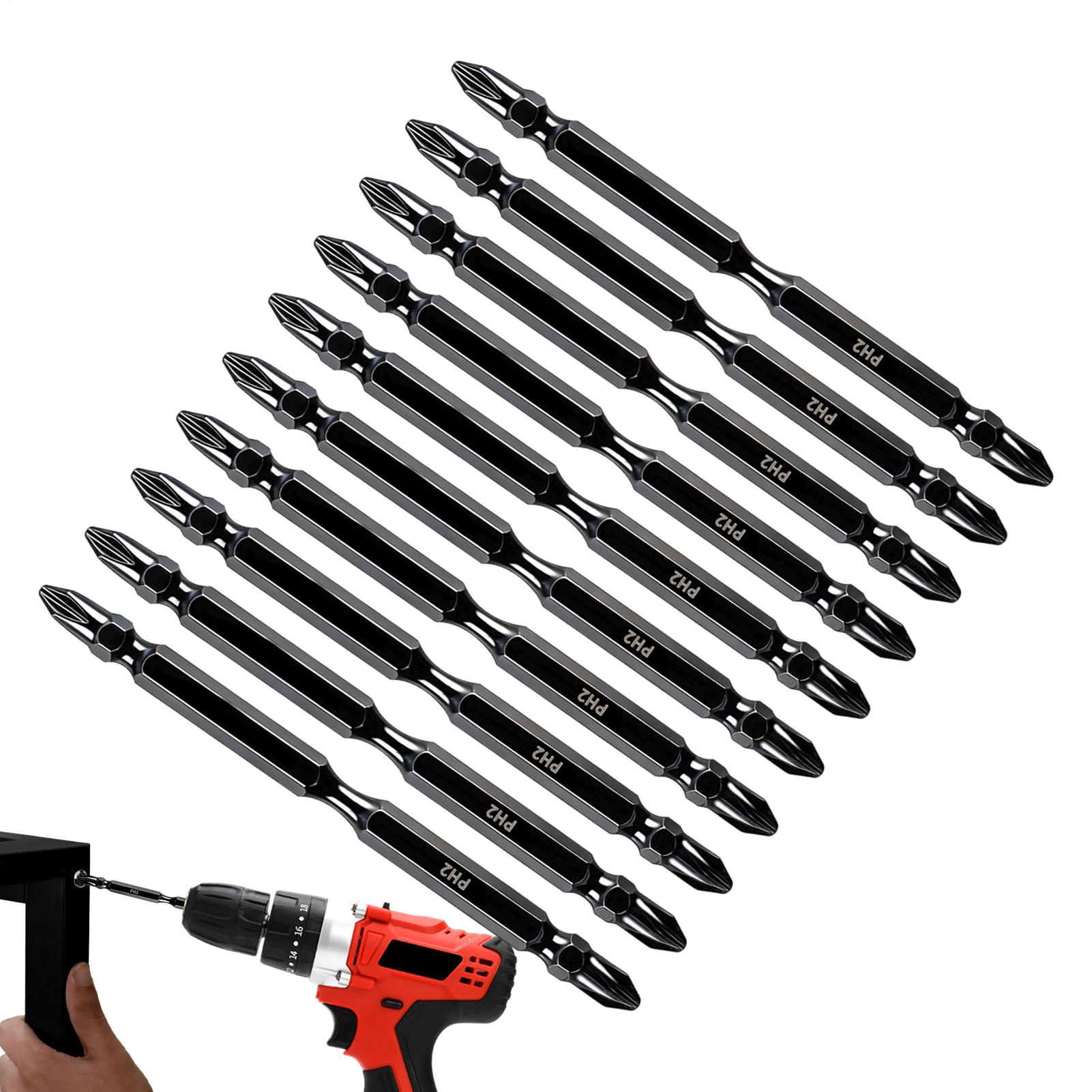 드릴용 자석 비트 양면 밀링 자석 드라이버 헤드 키트  - Screwdriver Set 리뷰 및 가격