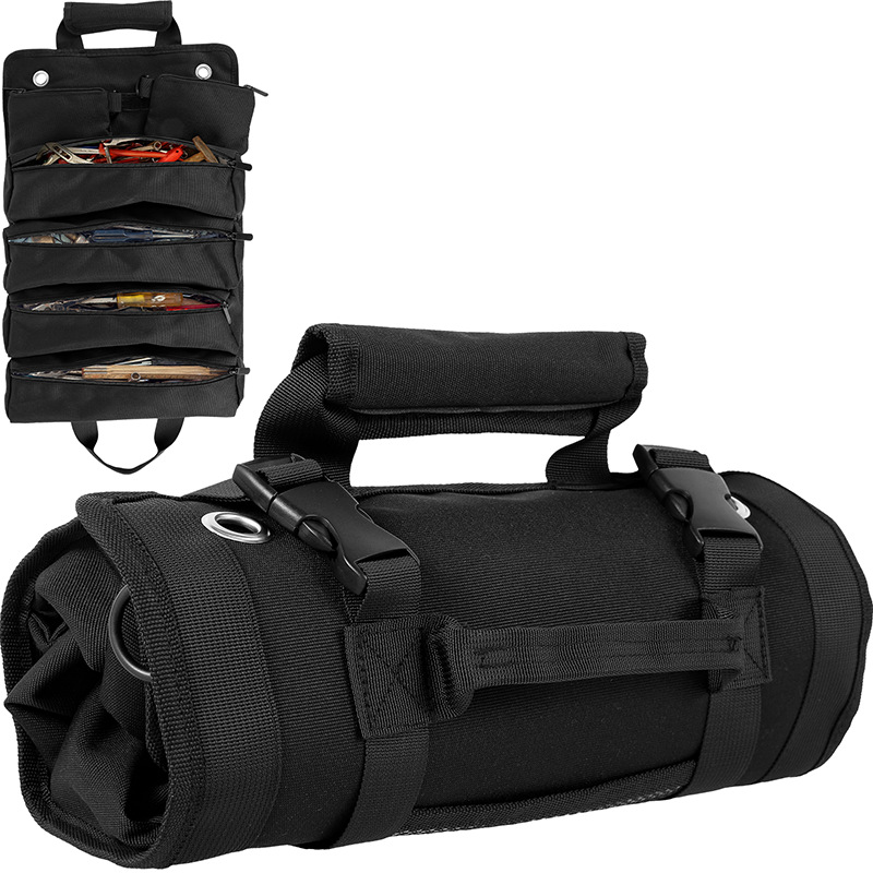 1 PCS 다기능 대용량 롤업 키트, 캔버스 도구 롤  - Tool Bag 리뷰 및 가격