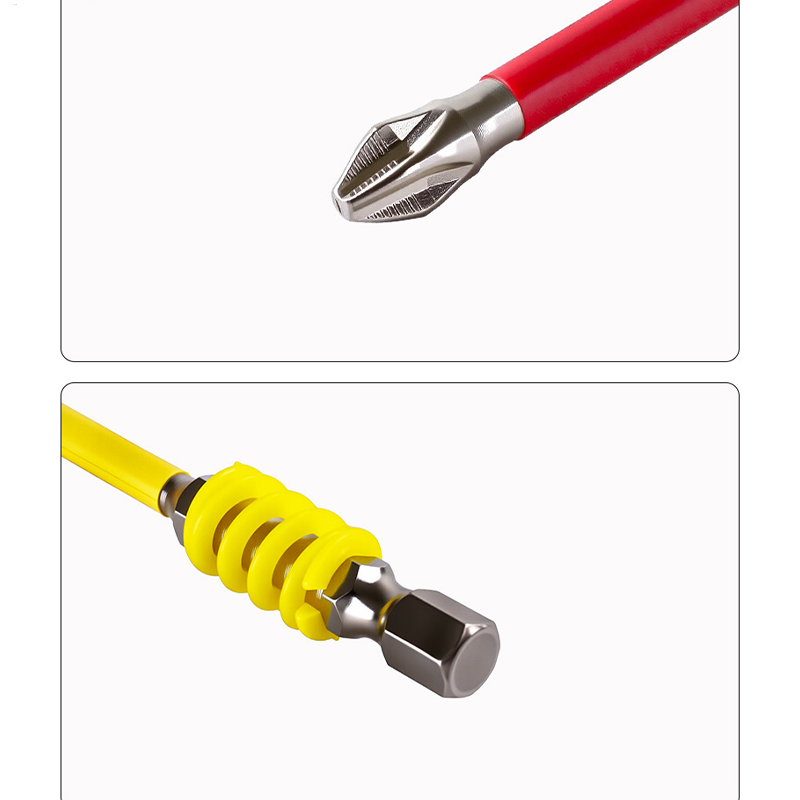 자석식 비트 세트 충격 흡수 1/4 육각 핸들 스프링  - Screwdriver Set 리뷰 및 가격
